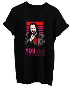 Keanu Reeves You Are Breathtaking Art T Shirt