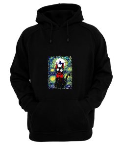 Kikis Delivery Service Starry Night Art Hoodie