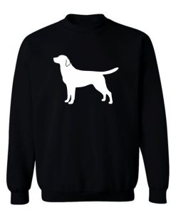 Labrador Retriever Silhouette Sweatshirt