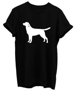 Labrador Retriever Silhouette T Shirt