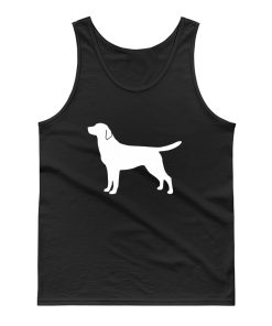 Labrador Retriever Silhouette Tank Top