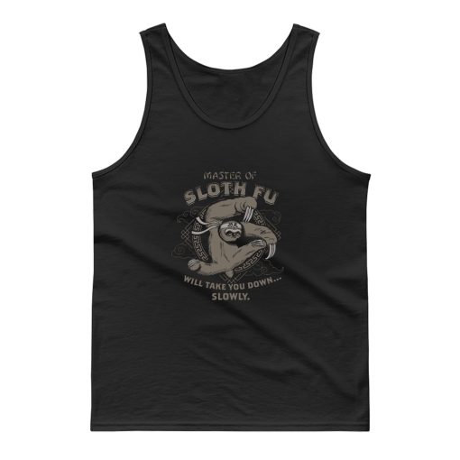 Master Sloth Fu Tank Top