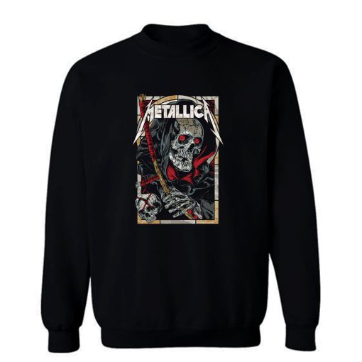 Metalica Death Reaper Sweatshirt