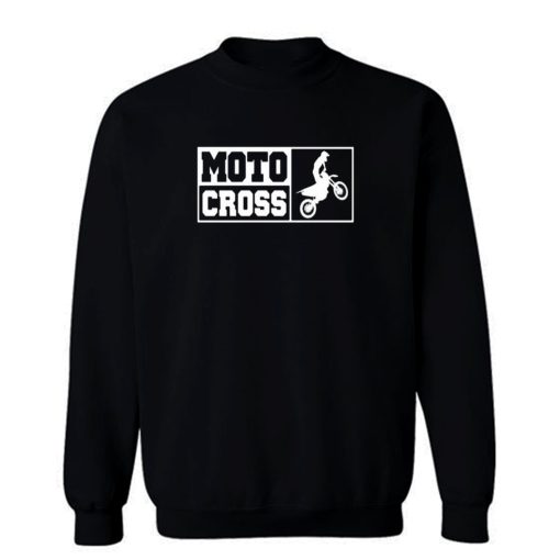 Motocross Cool Design Sweatshirt