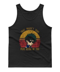 My Hero Izuku Midoriya That Wasnt Very Plus Ultra Vintage Tank Top