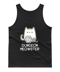 New Cat Dungeon Meowster Dungeons And Dragons Cat Tank Top