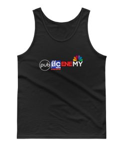 News Media Fake News Public Enemy Abc Tank Top