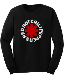 Official Rhcp Red Hot Chili Peppers Classic Asterisk Long Sleeve