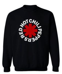 Official Rhcp Red Hot Chili Peppers Classic Asterisk Sweatshirt