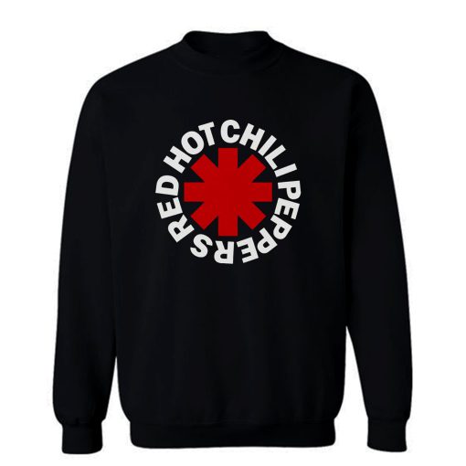 Official Rhcp Red Hot Chili Peppers Classic Asterisk Sweatshirt