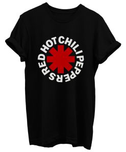 Official Rhcp Red Hot Chili Peppers Classic Asterisk T Shirt