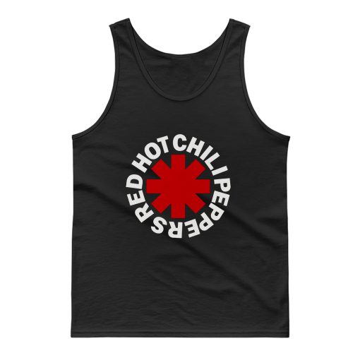 Official Rhcp Red Hot Chili Peppers Classic Asterisk Tank Top