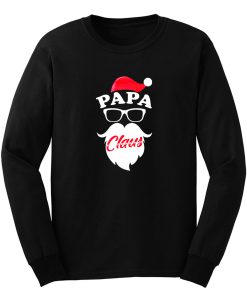 Papa Claus Grandpa Xmas Long Sleeve