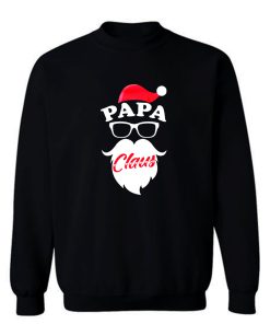 Papa Claus Grandpa Xmas Sweatshirt