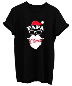 Papa Claus Grandpa Xmas T Shirt