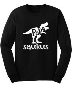 Papasaurus Dinosaur Long Sleeve