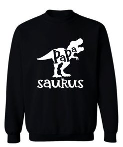 Papasaurus Dinosaur Sweatshirt