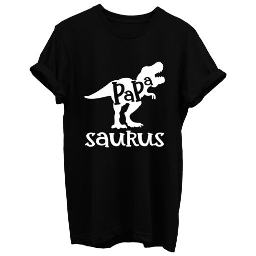 Papasaurus Dinosaur T Shirt