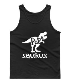 Papasaurus Dinosaur Tank Top