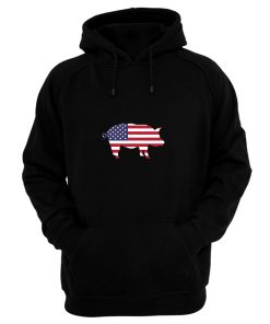 Patriotic Pig Hoodie