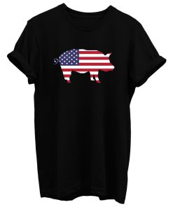 Patriotic Pig T Shirt