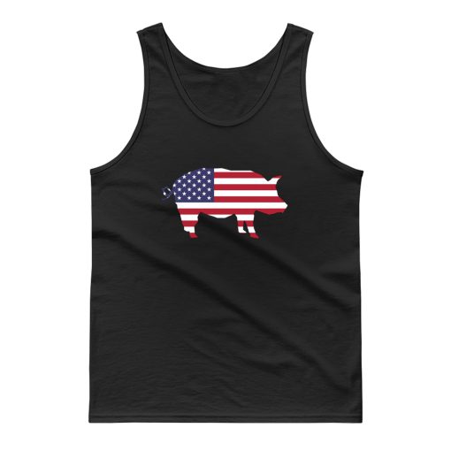 Patriotic Pig Tank Top