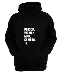 Person Woman Man Camera Tv Hoodie