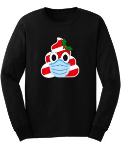 Poop Candy Emoji Face Christmas Long Sleeve