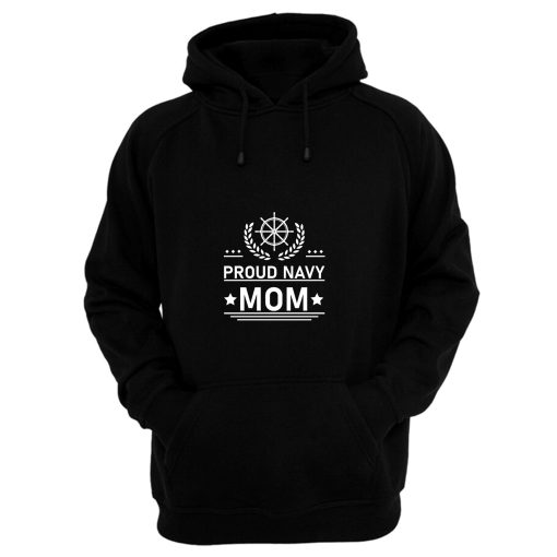 Proud Navy Mom Hoodie