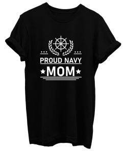 Proud Navy Mom T Shirt