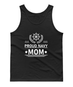 Proud Navy Mom Tank Top