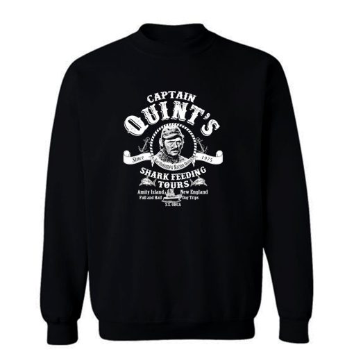 Quints Shark Feeding Tours Classic Sweatshirt