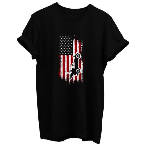RC Cars American Flag T Shirt