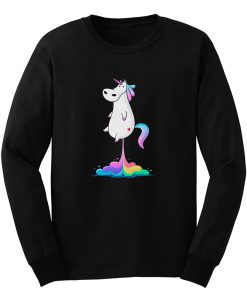 Rainbow Unicorn Fart Long Sleeve