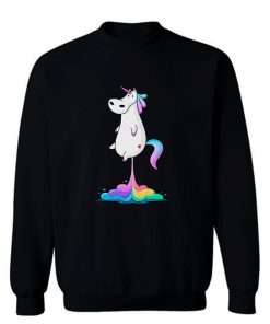 Rainbow Unicorn Fart Sweatshirt