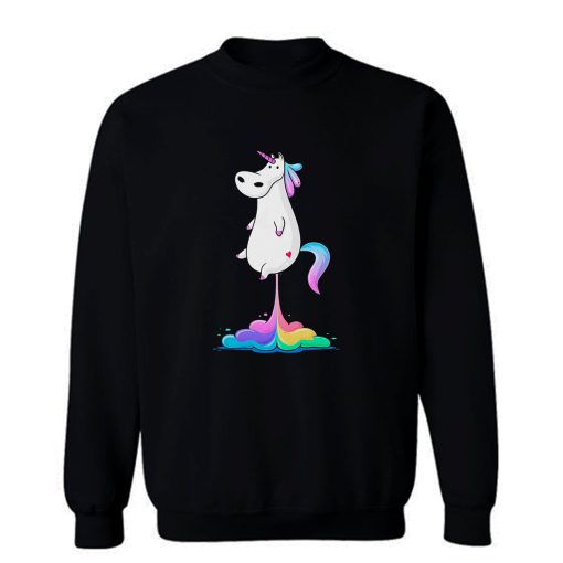 Rainbow Unicorn Fart Sweatshirt