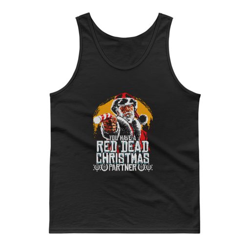 Red Dead Xmas Tank Top