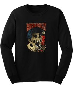 Rockabilly Skull Long Sleeve