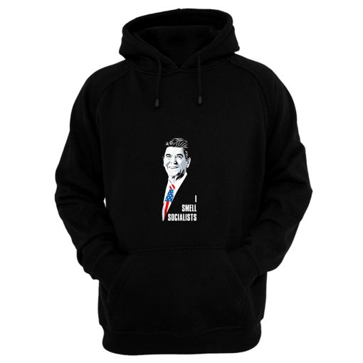 Ronald Reagan I Smell Socialists Hoodie