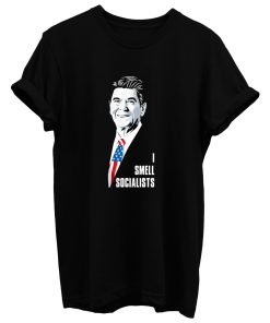 Ronald Reagan I Smell Socialists T Shirt