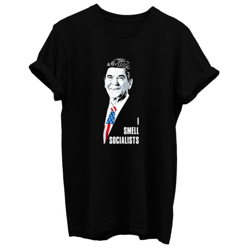 Ronald Reagan I Smell Socialists T Shirt