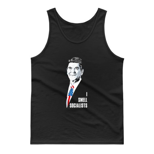 Ronald Reagan I Smell Socialists Tank Top