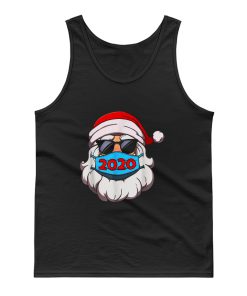 Santa In Sunglasses Wearing Mask Tank Top