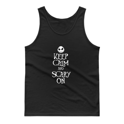 Scary On Tank Top