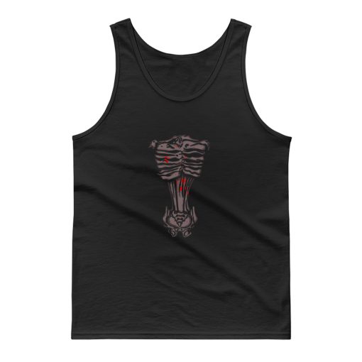 Scary Siren Head Chest Tank Top