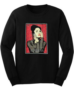 Selena Hip Hop Rap Loteria Long Sleeve