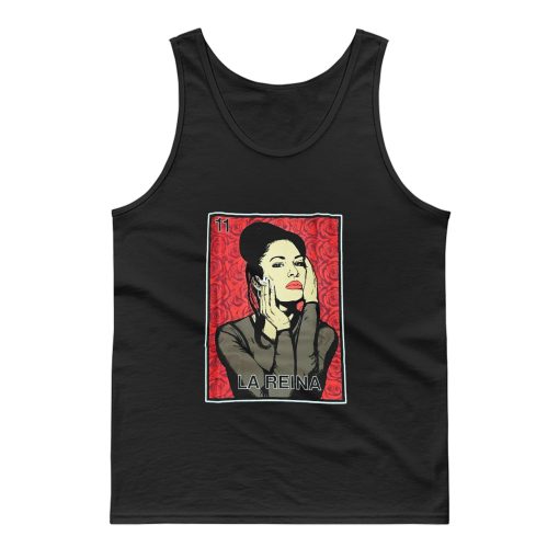 Selena Hip Hop Rap Loteria Tank Top