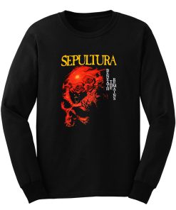 Sepultura Beneath The Remains Soulfly Cavalera Death Metal Long Sleeve