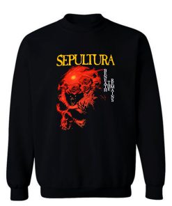 Sepultura Beneath The Remains Soulfly Cavalera Death Metal Sweatshirt