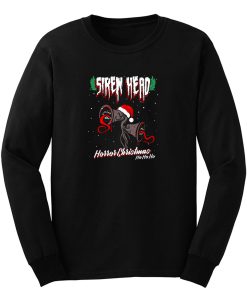 Siren Head Horror Christmas Long Sleeve